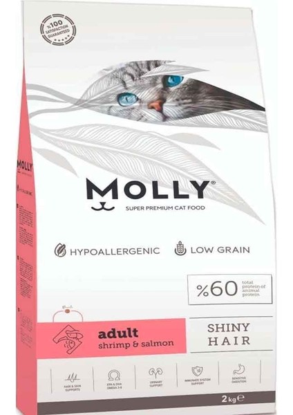 Karides ve Somonlu Yetişkin Kedi Maması 2 kg