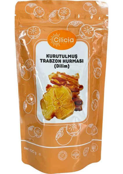 Kurutulmuş Trabzon Hurması (Dilim) 100 gr