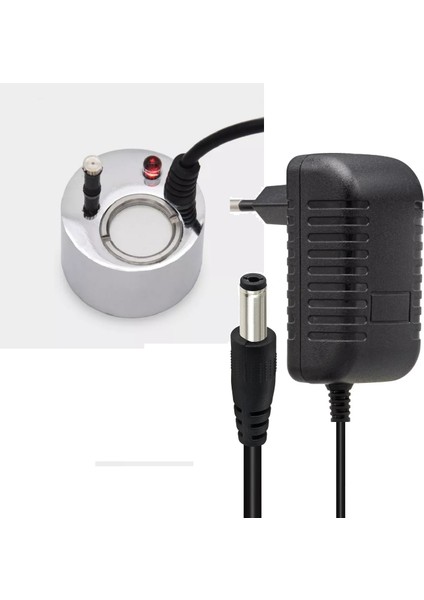 Metal Soğuk Buhar Üreteci, Kuluçka Nem Nozulu 24V+ADAPTÖR