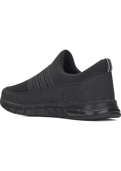 Günlük Kadın Erkek Sneaker Spor Ayakkabı Bağcıksız Fileli Nefes Alabilen Hafif Desenli Taban 858