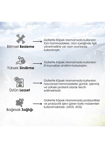 Gofrette Biftekli Yetişkin Köpek Maması 15 kg indirimleri