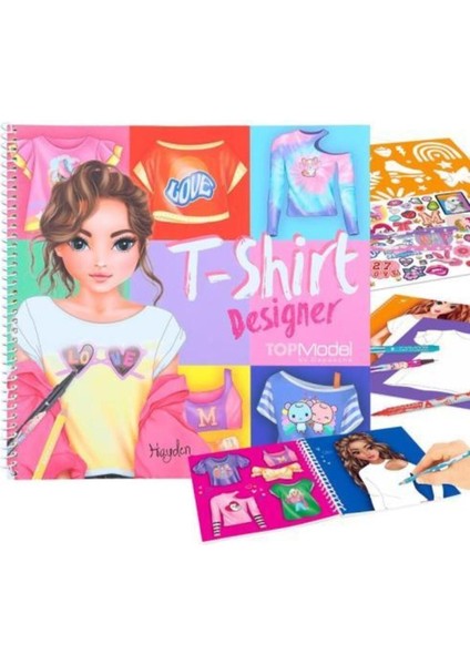 Agt Top Model Tasarım Defteri T-Shirt Designer 041250
