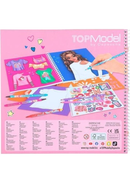 Agt Top Model Tasarım Defteri T-Shirt Designer 041250