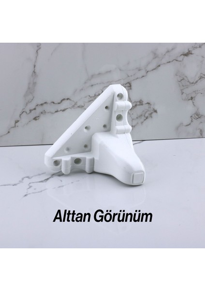 10 Adet Kuğu 11 cm Mobilya Ayak Kanepe Koltuk Masa Sehpa Ayağı Baza Ayakları Beyaz 10 Adet