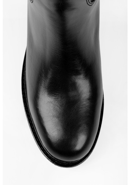 Kadın Lace Siyah Cilt Binici Çizme modelleri