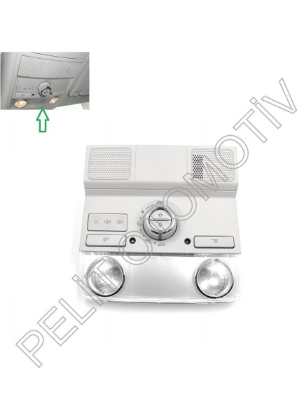 Golf (2007-2013) Ön Tavan Lambası Sunrooflu 1K0947106H 1K9959561