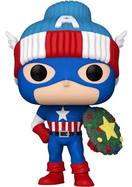 Pop Marvel: Holiday - Captain America