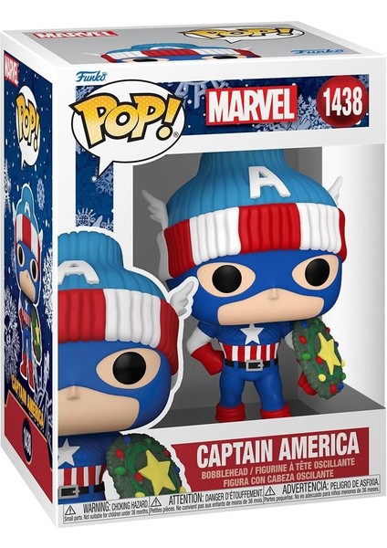 Pop Marvel: Holiday - Captain America