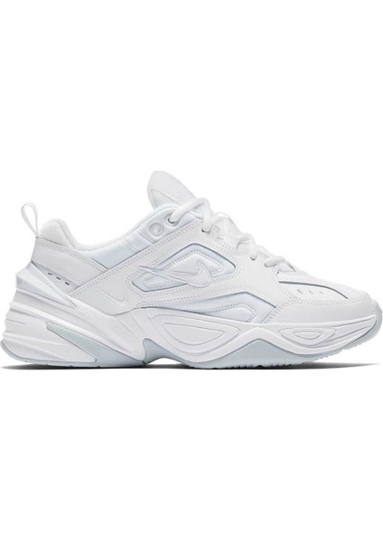 M2K Tekno Lether Unisex White Sneaker Hakiki Deri Beyaz Spor Ayakkabı Ao