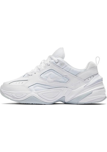 M2K Tekno Lether Unisex White Sneaker Hakiki Deri Beyaz Spor Ayakkabı Ao