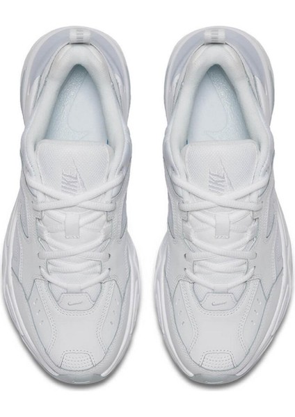 M2K Tekno Lether Unisex White Sneaker Hakiki Deri Beyaz Spor Ayakkabı Ao