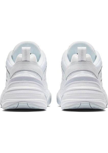 M2K Tekno Lether Unisex White Sneaker Hakiki Deri Beyaz Spor Ayakkabı Ao