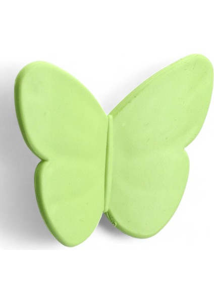 Plastik Kulp Yeşil Mobilya Çoçuk Odası Kız Erkek Dolap Kapak Kulpu Dekoratif Çekmece Kulbu 1 Adet