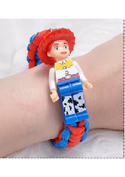 Toy Story Jessie LEGO Figürlü Lastikli Bileklik