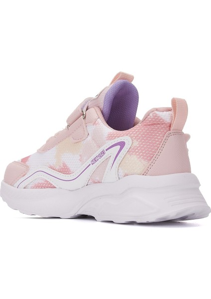 Günlük Kız Çocuk Sneaker Lastik Bağcıklı Hologram Cırtlı Hafif Hello Kitty Nefes Alabilen Ayakkabı 2014