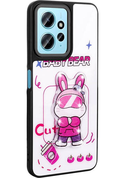 Xiaomi Redmi Note 12 4g Kılıf Parlayan Kabartmalı Ikonik Figürlü Amas Silikon Kapak fiyatları