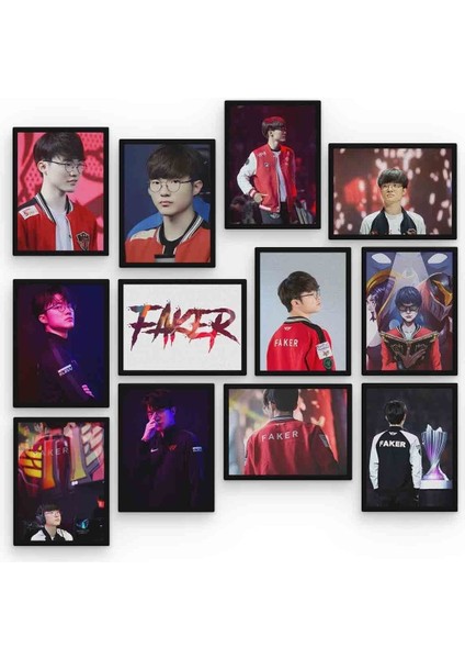 Faker 12 Parça Mdf (Ahşap) Tablo Ofis Boyu