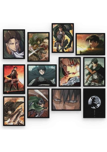 Levi Ackerman 12 Parça Mdf (Ahşap) Tablo Ofis Boyu