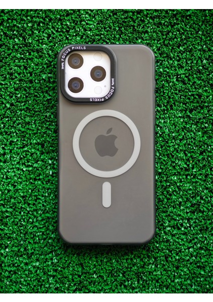 Apple iPhone 16 Pro Max Kılıf Magsafe Uyumlu Kamera Çıkıntılı Darbe Emici Mat Lüx Kapak Tb-04