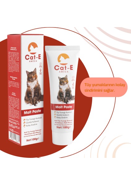 Malt Paste Tüy Yumağı Önlemeyi Destekleyen Malt Macunu