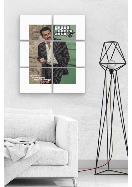 Gta BLL2766 6 Parça Ahşap Mdf Tablo NHL7263