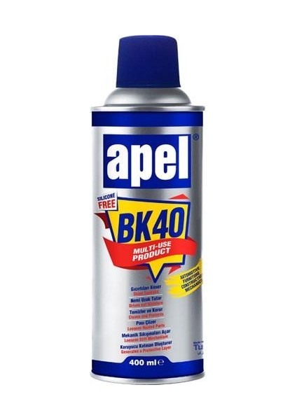 Bk-40 Pas Sökücü Yağlayıcı Çok Amaçlı Sprey 400 ml
