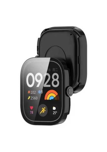 Xiaomi Redmi Watch 4 Uyumlu Tam Koruma Kasa ve Ekran Koruyucu Silikon Kılıf fiyatları
