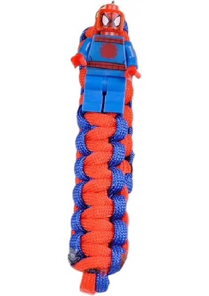 Spiderman LEGO Figürlü Lastikli Bileklik