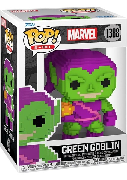 Pop Fıgure Marvel 8 Bıt Spıderman Green Goblın