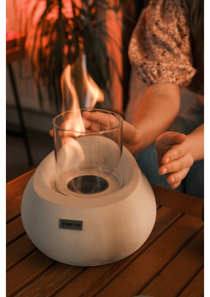 ( Etna ) Ateş Çukuru Masa Üstü Şömine 500ML Bioethanol Yakıt Hediye fiyatları