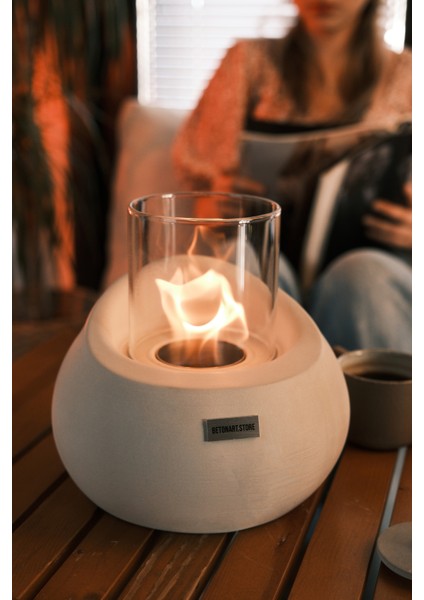 ( Etna ) Ateş Çukuru Masa Üstü Şömine 500ML Bioethanol Yakıt Hediye modelleri