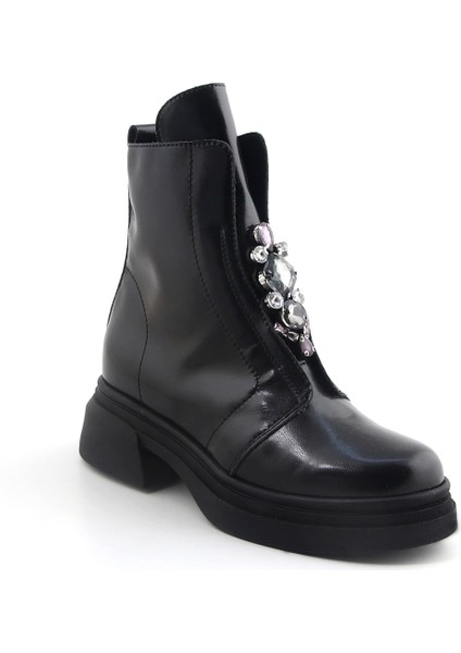 Kadın Bot 9E5446 Comart 5446 Vitello Ry Nero