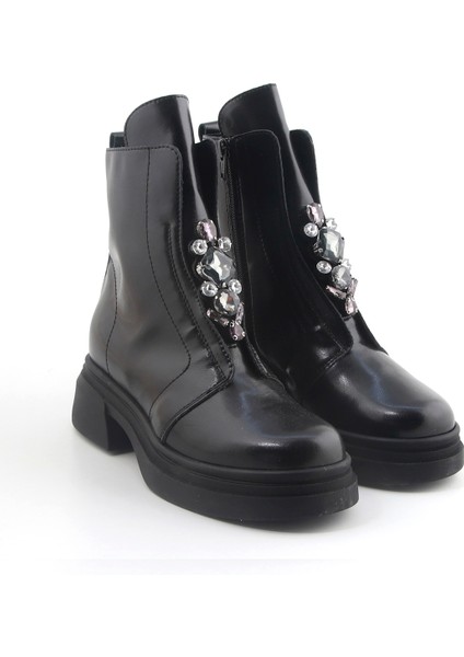 Kadın Bot 9E5446 Comart 5446 Vitello Ry Nero