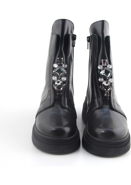 Kadın Bot 9E5446 Comart 5446 Vitello Ry Nero