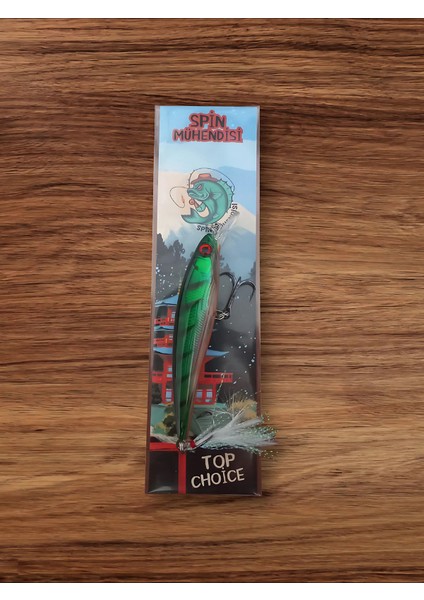 Tüylü Rapala Maket Balık 13.8 gr Lüfer, Levrek, Turna, Uskumru , Palamut Avcısı
