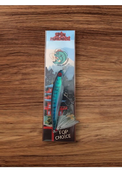 Tüylü Rapala Maket Balık 13.8 gr Lüfer, Levrek, Turna, Uskumru , Palamut Avcısı