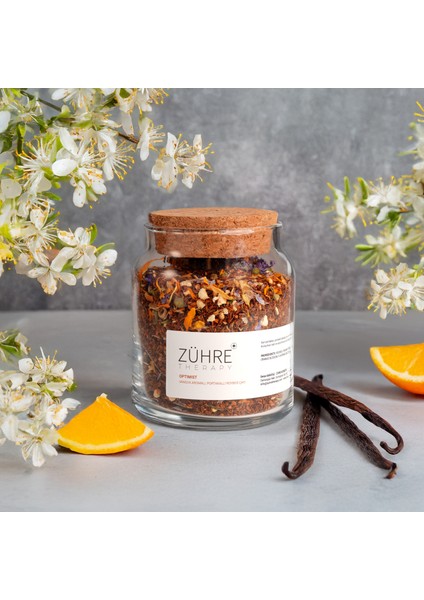 Optimist Rooibos Bitki Çayı – Vanilya ve Portakal Aromalı