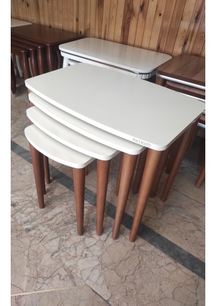 4'lü Mdf Lam Zigon Sehpa Takımı fırsatları