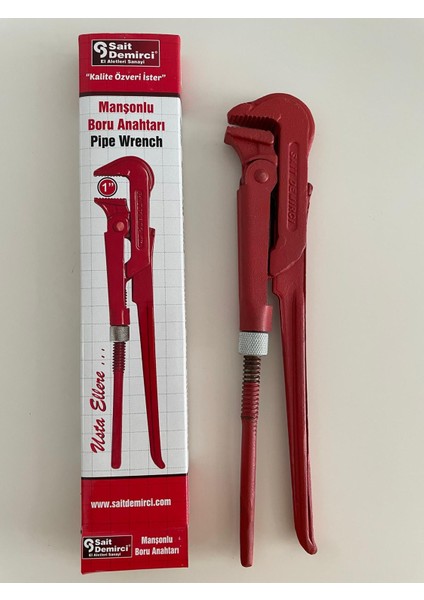 Sait Demirci Manşonlu Boru Anahtarı 1"