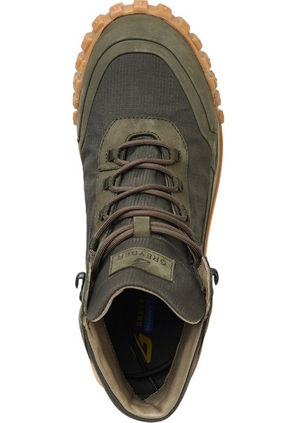 Erkek Haki Hakiki Deri Sneaker Bot 3K1SB00490 modelleri
