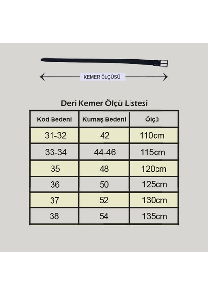 Kahverengi Erkek %100 Hakiki Deri Kemer 4Cm