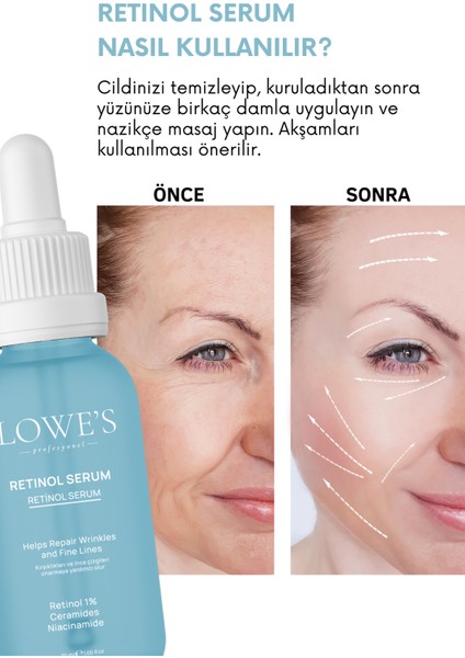 Süper 2'li Retinol Serumu Parlatıcı Vitamin C Serum