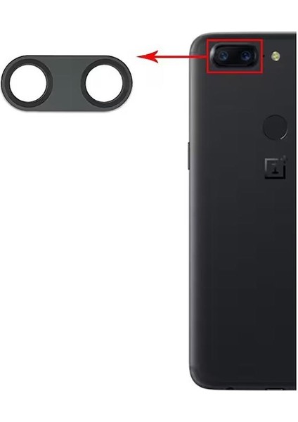 One Plus 5 5t Ile Uyumlu Kamera Camı A5010