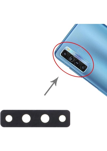 Tcl 20L Plus Ile Uyumlu Kamera Camı T775