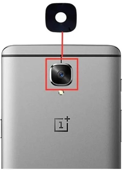 One Plus 3 3t Ile Uyumlu Kamera Camı A3000 A3010