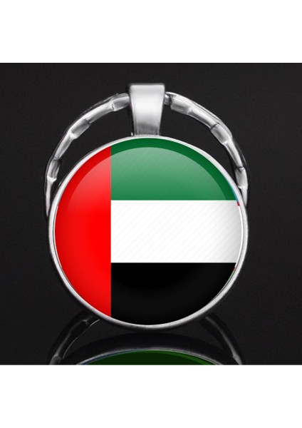 Birleşik Arap Emirlikleri United Arab Emirates Bayrağı Anahtarlık Bayrak Ülke Anahtarlığı
