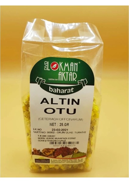 Lokman Aktar Altın Otu 2 x 25 gr