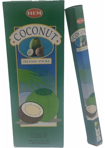 Hem Coconut Aromalı Çubuk Tütsü