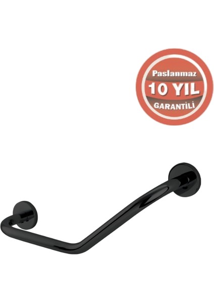 Paslanmaz Pirinç Flora Küvet Tutamağı 40CM Mat Siyah modelleri