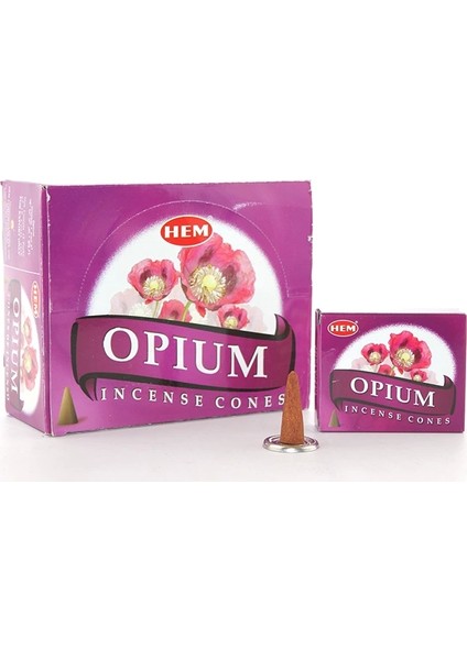 Opium Aromalı Konik Tütsü